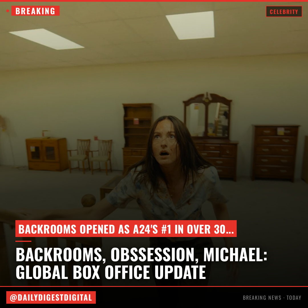 ‘Backrooms’ $118M WW Bonanza; ‘Obsession’ Obsessed With $148M WW; ‘Michael’ Nearing $900M WW – Global Box Office Update