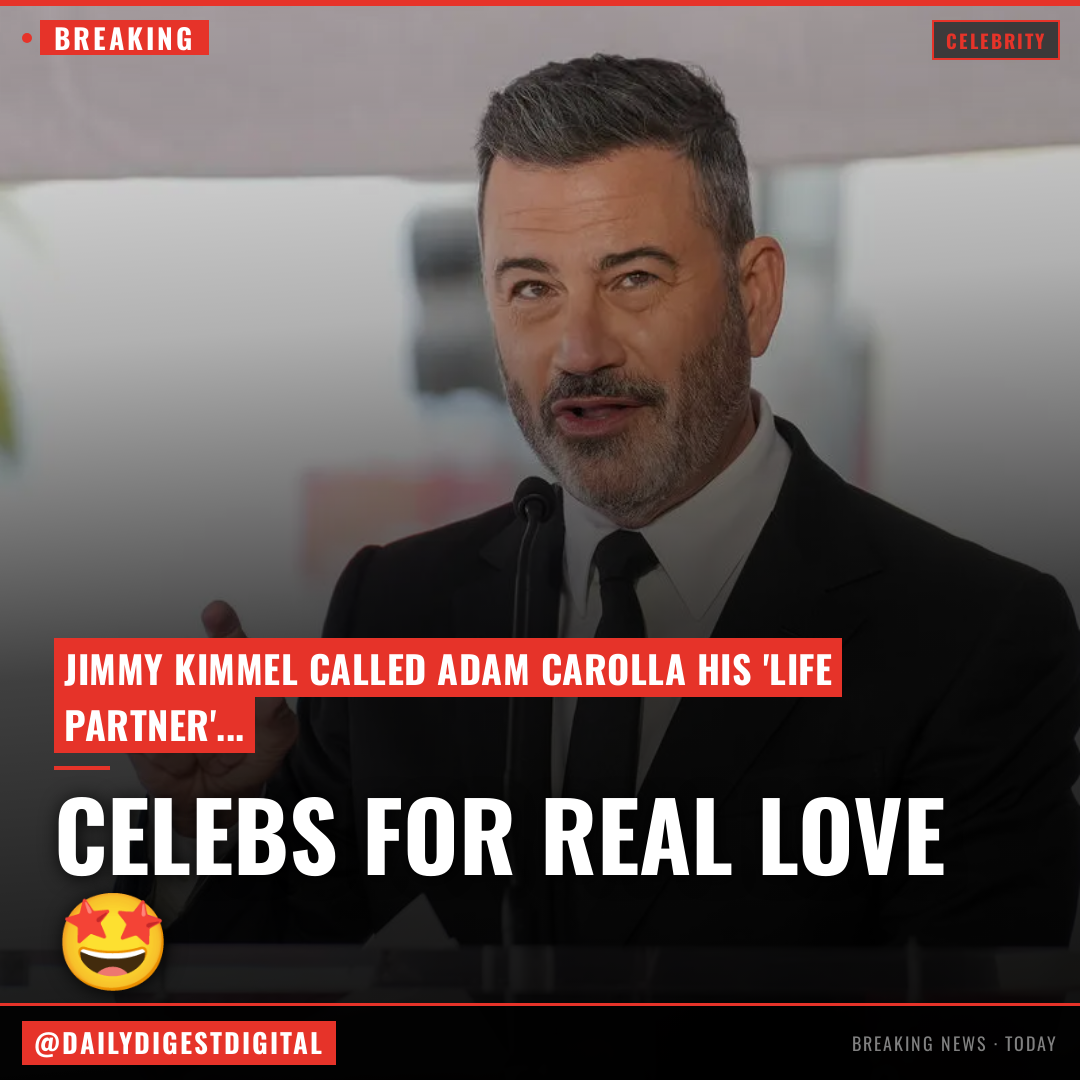 Jimmy Kimmel Cries and Calls Adam Carolla His ‘Life Partner’ at Hollywood Walk of Fame Ceremony: