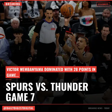 Spurs vs. Thunder Livestream: How to Watch Game 7 of the NBA Western Conference Final Online Free