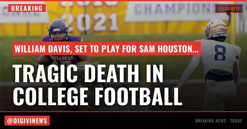 College Football Player William Davis Died From Gunshot Wounds