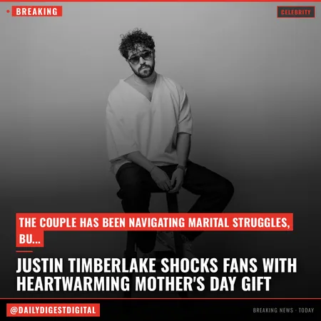 Justin Timberlake honors Jessica Biel on Mother’s Day amid reported marital struggles