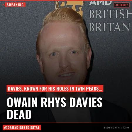 Owain Rhys Davies Dies: ‘Twin Peaks’ & ‘The OA’ Actor Was 44