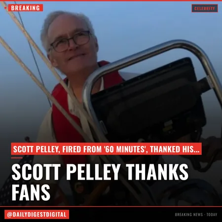 Scott Pelley Thanks Fans for Support After ’60 Minutes’ Firing: ‘You Are the Wind in My Sails’
