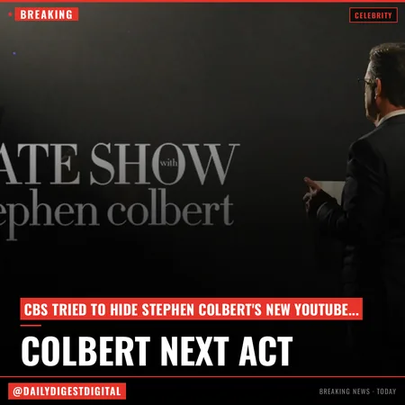 Colbert’s Next Act?: Ex-‘Late Show’ Host’s New YouTube Channel Way More Interesting Than BS That 