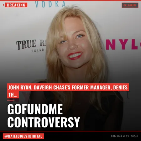 Daveigh Chase’s Former Manager Vehemently Disputes GoFundMe Claims: “There Are No Medical Bills To Be Paid Or Funeral Expenses”