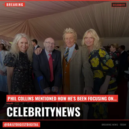 Phil Collins makes rare public appearance after revealing cascading health issues