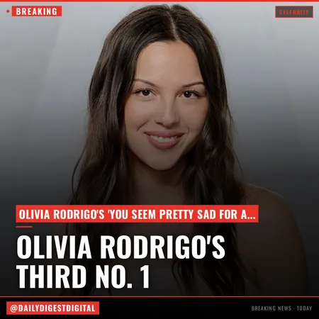 Olivia Rodrigo Earns Third Consecutive No. 1 on Albums Chart With ‘You Seem Pretty Sad for a Girl So in Love’