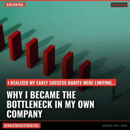 Why I Became the Bottleneck in My Own Company — and What I Had to Change to Finally Scale