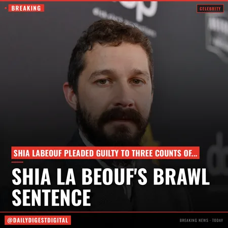 Shia LaBeouf Gets Probation After Pleading Guilty to Battery in New Orleans Bar Fight