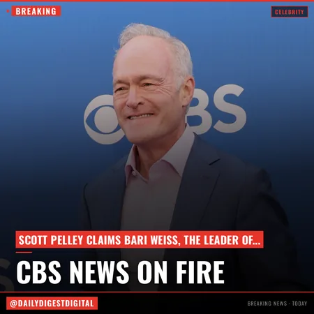 Scott Pelley Presses Paramount to Remove CBS News Chief Bari Weiss: ‘CBS News is On Fire’