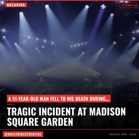 Concertgoer Falls to His Death During Goose Show at Madison Square Garden