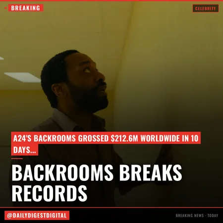 ‘Backrooms’ At $212M+ WW Is A24’s Highest Grossing Movie Ever, Besting Timothée Chalamet’s ‘Marty Supreme’ – Sunday Box Office Update