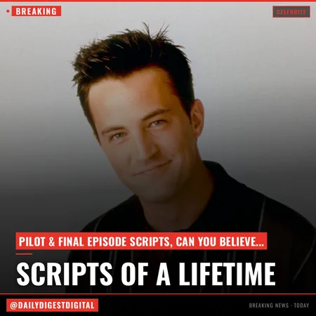 Matthew Perry’s prized ‘Friends’ possessions to be auctioned after actor’s death