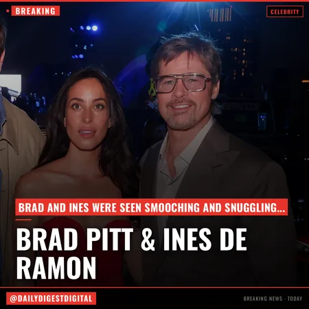 Brad Pitt has PDA-packed date night with Ines de Ramon after daughter Zahara’s graduation snub