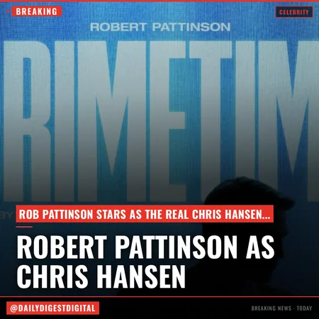 ‘Primetime’ Trailer: Robert Pattinson Stars as ‘To Catch a Predator’ Host Chris Hansen in A24