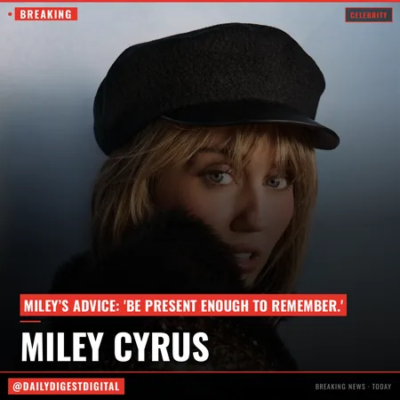 Miley Cyrus Reveals Favorite ‘Hannah Montana’ Episode, Her Dream Cover Song and Advice for Younger 