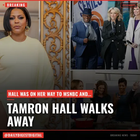 Tamron Hall reveals she walked away from $2M NBC deal after Megyn Kelly replaced her on ‘Today’