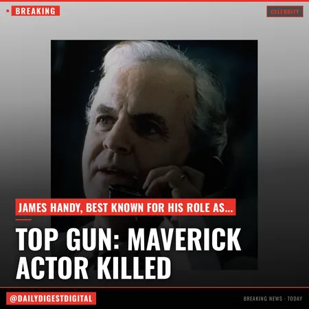 ‘Top Gun: Maverick’ Actor James Handy Killed by Girlfriend’s Son