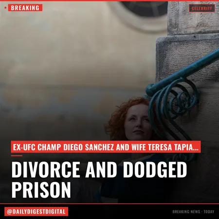 Ex-UFC Star Diego Sanchez’s Wife Files For Divorce Weeks Before He Avoids Prison
