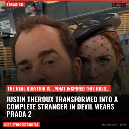 Justin Theroux’s ‘unrecognizable’ role in ‘The Devil Wears Prada 2’ baffles viewers