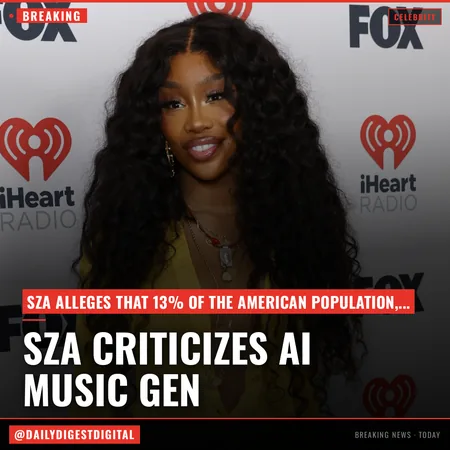 SZA Slams ‘Disgusting‘ Musicians Using AI, Says Platforms Like Suno Train on the ‘Best and Brightest Black Minds of Writers and Producers’