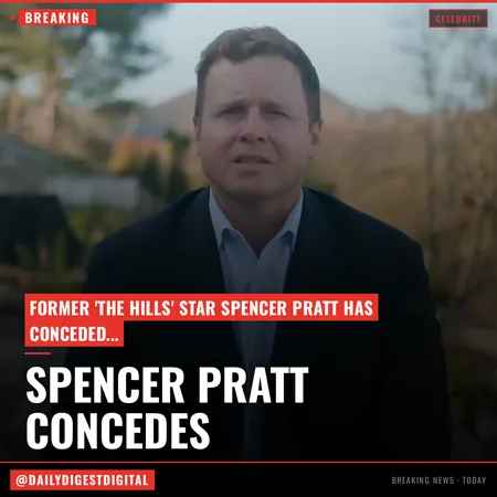 Spencer Pratt Concedes in L.A. Mayor Race: ‘You Have No Idea How Bad Things Are About to Get’