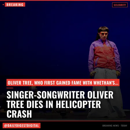 Singer-Songwriter Oliver Tree Dies At 32 In Rio De Janeiro Helicopter Crash
