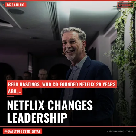 Reed Hastings Officially Exits Netflix As Shareholder Vote Confirms New Board Chairman