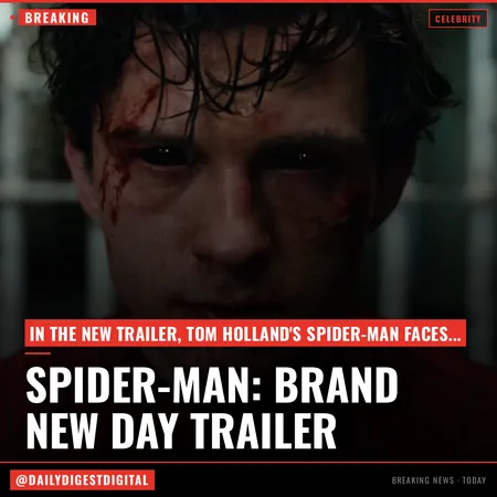 ‘Spider-Man: Brand New Day’ Trailer: Tom Holland Fights Hulk and Loses Control of His Powers