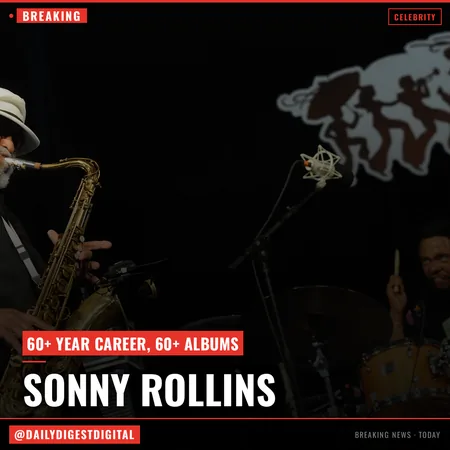 Sonny Rollins Dies: Jazz Giant Was 95