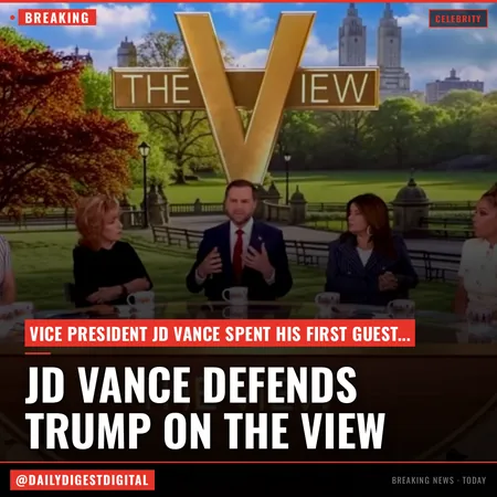 “Are You His Interpreter Or Are You His Vice President?”: Watch As JD Vance Defends Trump In Confrontational First Guest Spot On ‘The View’