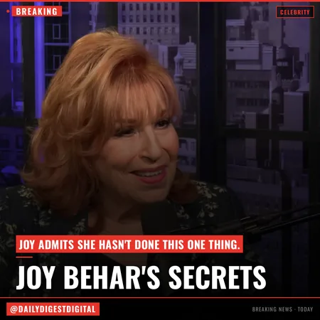 Joy Behar shares cosmetic procedures she’s had done — and the 1 thing she insists she hasn’t