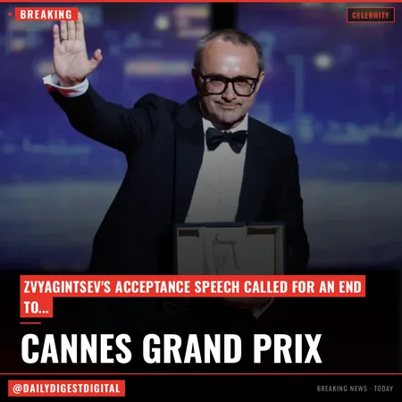 Cannes Grand Prix Winner Andrey Zvyagintsev Uses Acceptance Speech to Address Putin: ‘Put an End to 