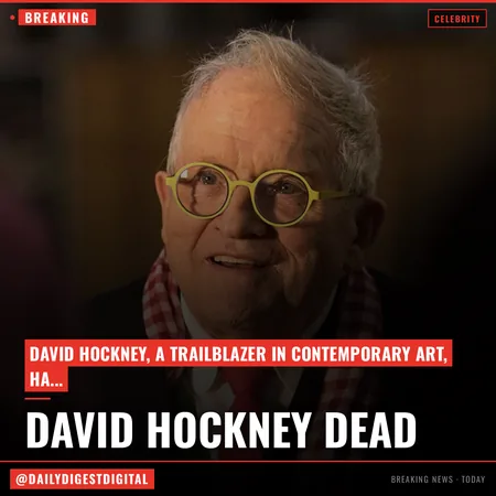 David Hockney, Iconic British Artist, Dies at 88