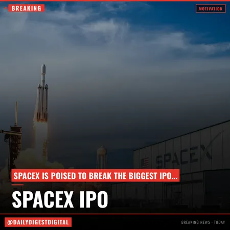 SpaceX Is About to Break the Biggest IPO Record in History With a $1.77 Trillion Valuation: ‘More Than Every U.S. IPO Combined in the Last Two Years’