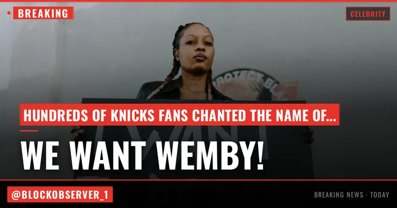 Knicks Fan Chant 'We Want Wemby' After Historic Comeback Vs. Cavs
