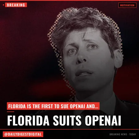 Florida Is Suing Sam Altman and OpenAI Over Public Safety Risks: ‘People Are Getting Hurt’