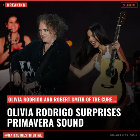 Olivia Rodrigo Reveals New Album Has Duet With the Cure’s Robert Smith Via Surprise Premiere for ‘What’s Wrong With Me’ at Primavera Sound