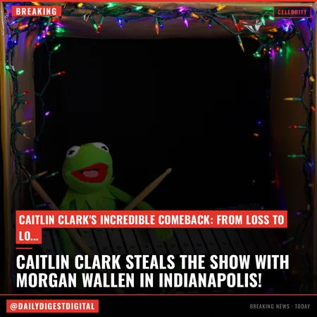 Caitlin Clark Joins Morgan Wallen Onstage After Tough Loss in Indianapolis