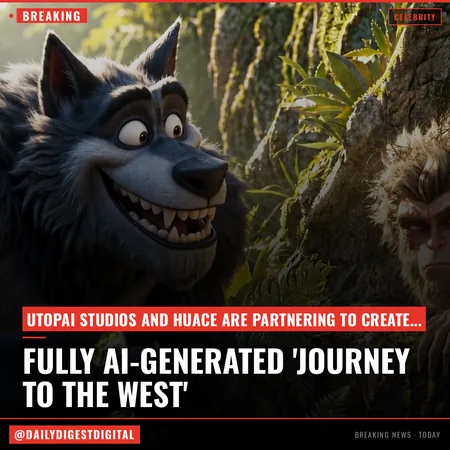 Fully AI-Generated Series ‘Journey to the West’ in Development by Utopai Studios and Huace