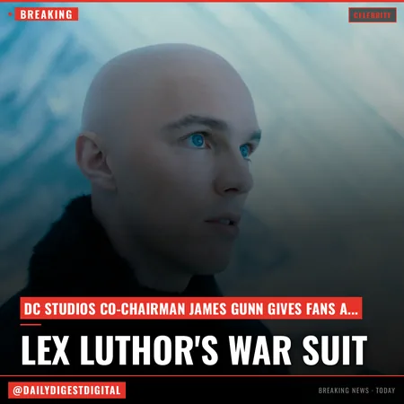 Lex Luthor’s Iconic Warsuit He Uses To Fight Superman Teased In ‘Man Of Tomorrow’ Set Image