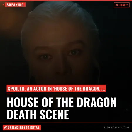 ‘House of the Dragon’ Actor on [SPOILER]’s Watery Death in Season 3 Premiere: It Was ‘Challenging Trying to Keep My Eyes Open’