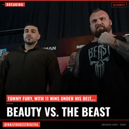 Beauty vs. The Beast: Here’s Where to Watch Tommy Fury vs. Eddie Hall Boxing Pay-Per-View Live Online