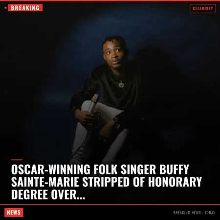 Oscar-winning folk singer Buffy Sainte-Marie stripped of honorary degree over Indigenous ancestry 
