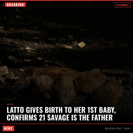 Latto gives birth to her 1st baby, confirms 21 Savage is the father