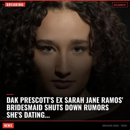 Dak Prescott's Ex Sarah Jane Ramos' Bridesmaid Shuts Down Rumors She's Dating Him
