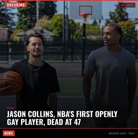 Jason Collins, NBA's First Openly Gay Player, Dead At 47
