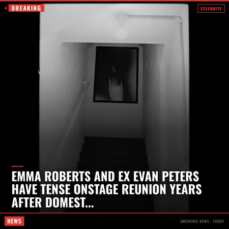 Emma Roberts and ex Evan Peters have tense onstage reunion years after domestic violence arrest