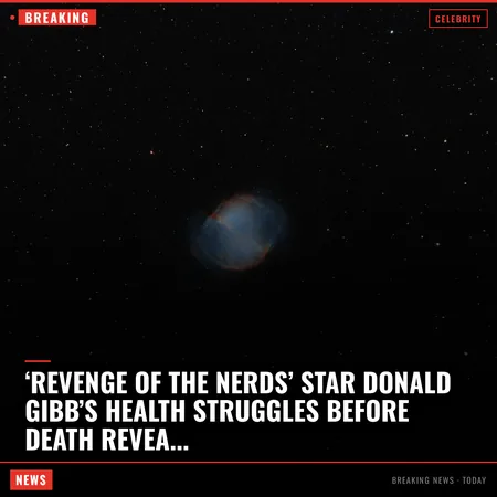 ‘Revenge of the Nerds’ star Donald Gibb’s health struggles before death revealed