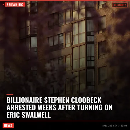 Billionaire Stephen Cloobeck Arrested Weeks After Turning on Eric Swalwell